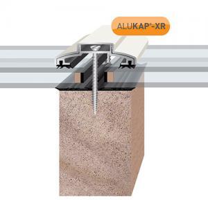 60mm Wide 3.0m Alukap XR Aluminium Rafter Supported Glazing Bar incl end caps (available in any colour)