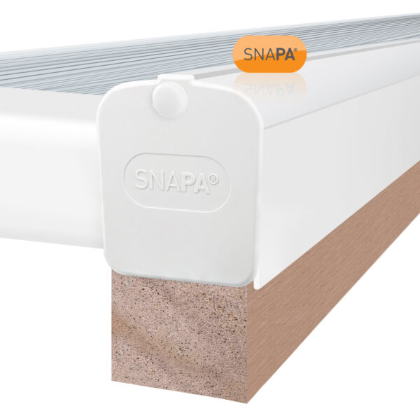 SNAPA PVC Snap Down Gable End Glazing Bar