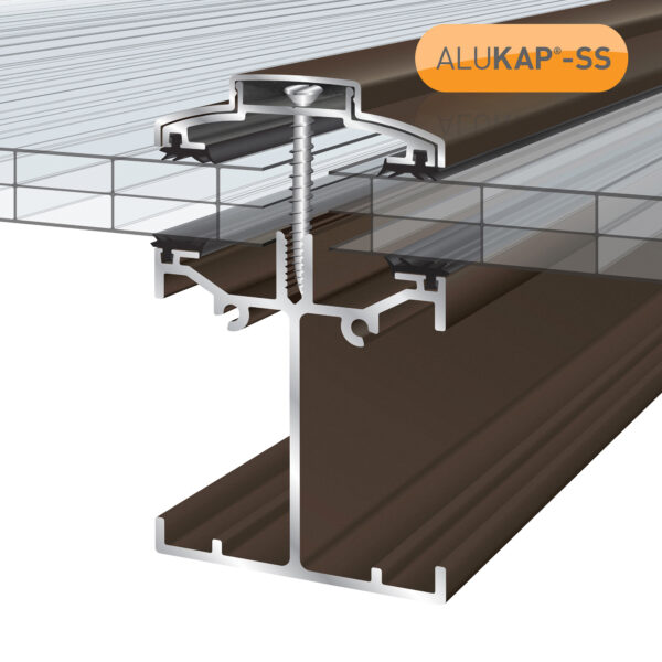 ALUKAP-SS Low Profile Self Supporting Glazing Bar All Sizes