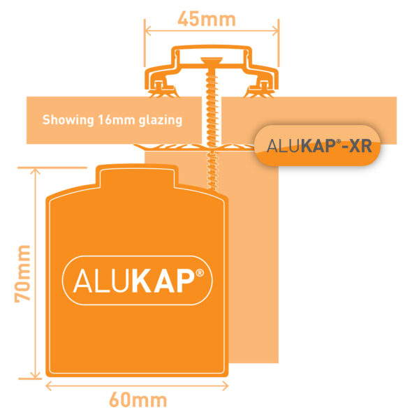 ALUKAP®-XR Aluminium Rafter Glazing Bars