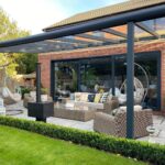 Excel glass roof garden veranda glazed with 8.8mm laminated glass