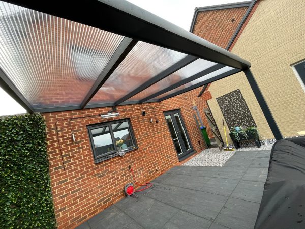 MORVELLE™ Polycarbonate Patio Cover & Veranda 16mm Triplewall Polycarbonate Roof