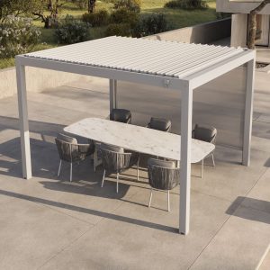 Sun Lifestyle LUXE Manual Louvered Roof Pergola