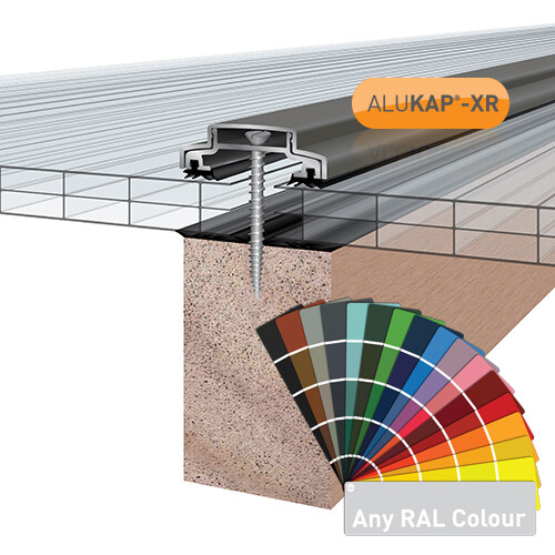 Aluminuium Glazing Bars ALUKAPXR Aluminium Roof Glazing Bars